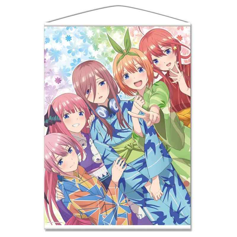 五等分の花嫁 B1タペストリー[一花＆二乃＆三玖＆四葉＆五月]