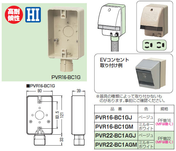 楽天市場】【11/1ポイント最大7倍(+SPU)】PVK-ANJ 未来工業 PVKボックス 中形四角(浅型)ノック付(ベージュ、50個入) :  タロトデンキ