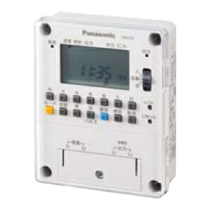 楽天市場】パナソニック タイムスイッチ【TB201K】電子式 24時間式
