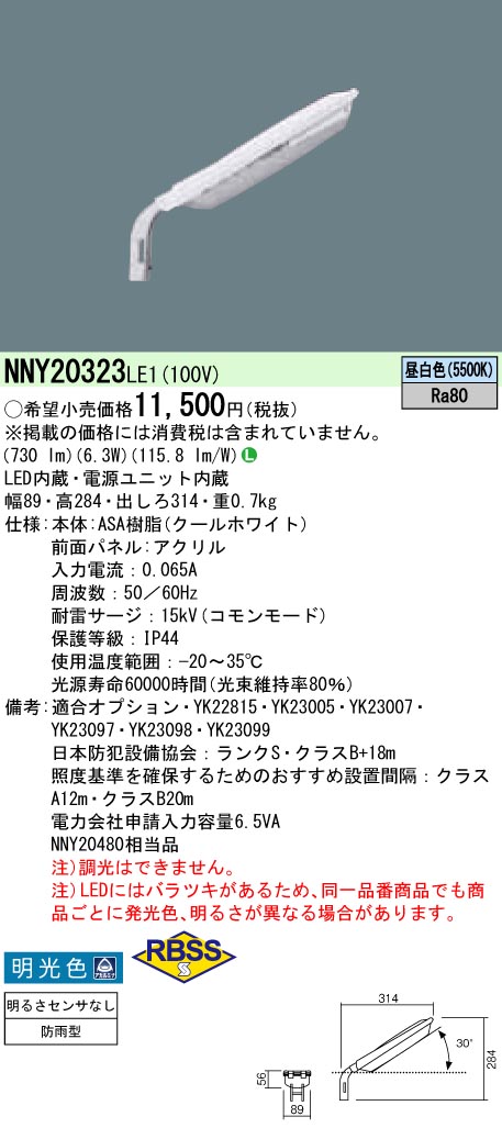 市場 パナソニック 適合表示板 通路誘導灯用