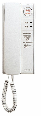 QE-1M-T アイホン セキュリティドアホン1・1形 親機(ACワット数直結式)