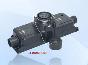 41024ET-60 アメリカン電機 T型分岐用コネクタボディ(60A、接地形3P、250V)｜タロトデンキ 33,794円
