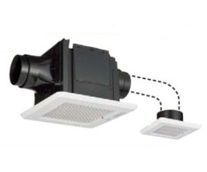 DVP-T14CL 換気ファン 東芝 2室用上昇限度換気ファン(φ100用)