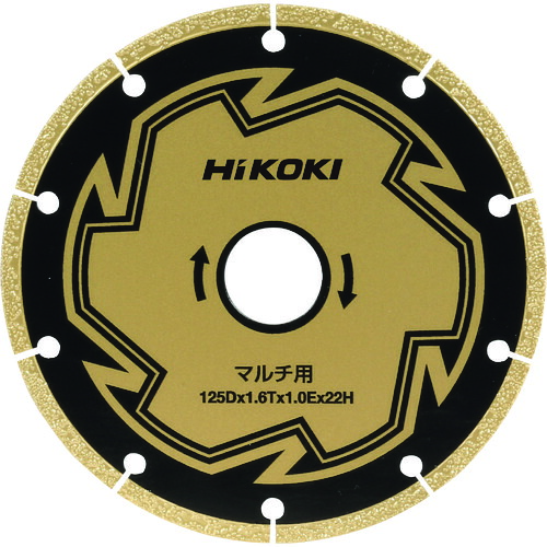 0037-1196 HiKOKI チップソー125粍 マルチ用 サイディング用