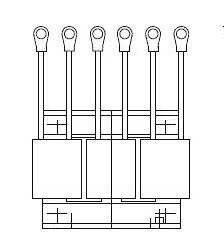 ALI-50L2 日立産機 はたご屋取り替えっこ用 インプット側やり取りリアクトル 三相200V級用 30、37kW用 その他-DIY・工具