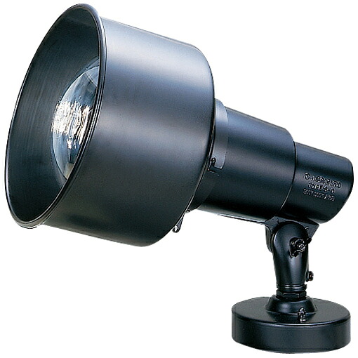 S00F-F/BK 岩崎電気 投光器 アイ ランプホルダ 屋外・屋内用 黒色 フランジタイプ【ランプ別売】