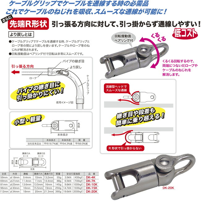 DK-20K ジェフコム より戻し(外径φ34mm)