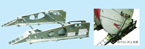 KDR-1200-SET ジェフコム/デンサン ケーブルドラムローラー 飛び出し防止装置付 72,436円