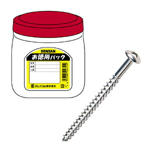 TP-AL-440 ジェフコム ALCタッピング(トラス頭、大きさφ4×40粍、お徳用容器に並べる305本)