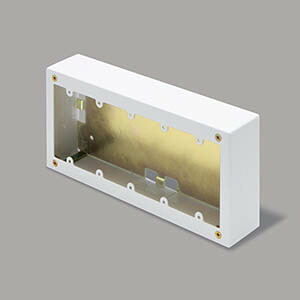 AB6152 マサル工業 5個用スイッチボックス深型 ホワイト
