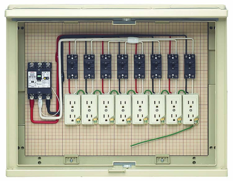17A-8C7 未来工業 室外ワット数用存じ上げるボックス席(ベージュ色)
