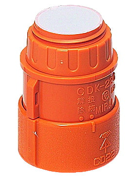 CDK-16GSA 未来工業 コネクタ(溶着シート付・CD管用)(300個入)