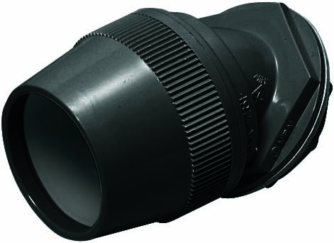 FNVK-28FK 未来工業 曲がりコネクタ(45°、防水型、黒色、10個入)