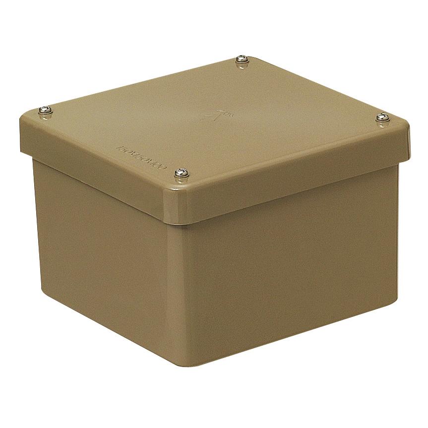 PVP-2515BLB 未来工業 防水プールボックス(カブセ蓋)(正方形・ノック無)(250×250×150)