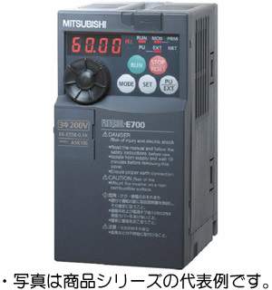 FR-E740-0.75K 三菱 簡単・パワフル小形インバータ E700シリーズ[三相400Vクラス](モータ容量0.75kW)【納期14ヶ月以上】【代引不可】【注文後キャンセル不可】
