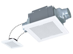 VD-13ZF14-BL 三菱 ダクト用換気扇 BL規格2室用1型(金属製本体)【VD-13ZF13-BLの後継機種】
