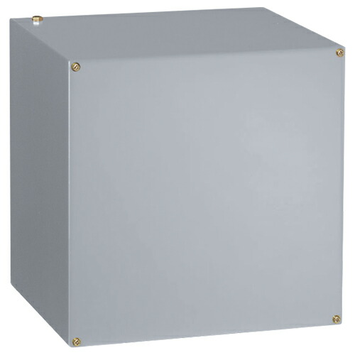 300×300×300KG 日東工業 公共建築工事標準仕様プルボックス(電気亜鉛めっき鋼板・接地端子付) プライマ塗装、フカサ300mm