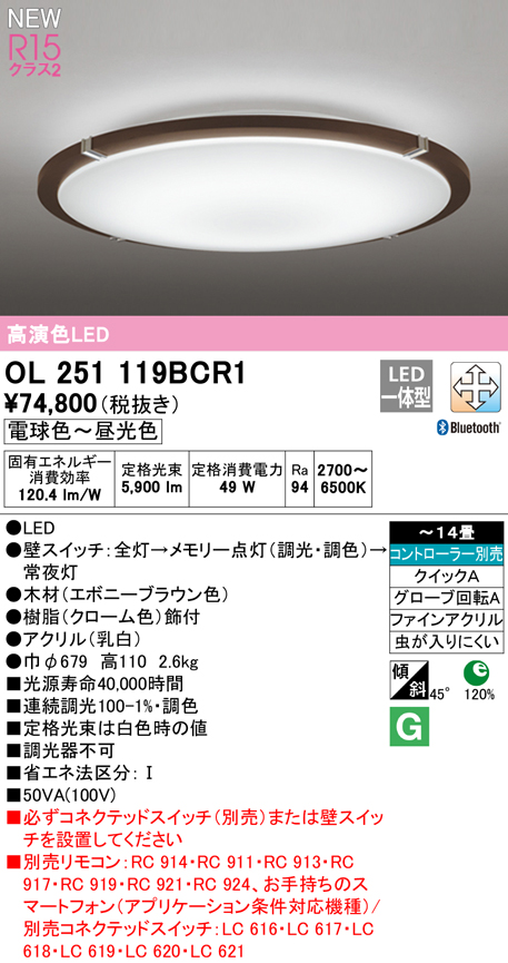 オーデリック ＯＬ２５１ ７８１Ｒ 3台-