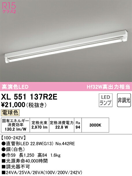 XL551137R2E オーデリック 直付型LED軍事基地ともし火 白熱電球色