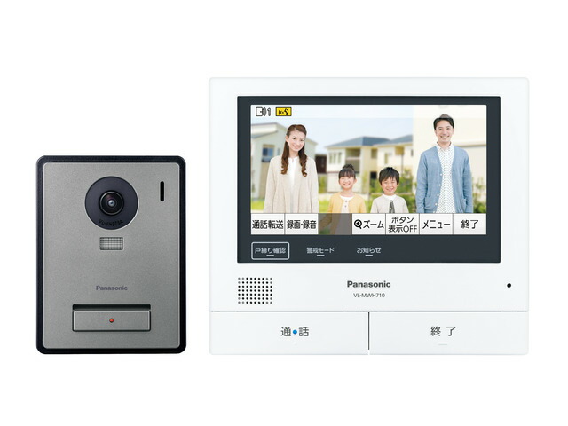 VL-SVE710KF パナソニック スマホ連携テレビドアホン 電源コード式