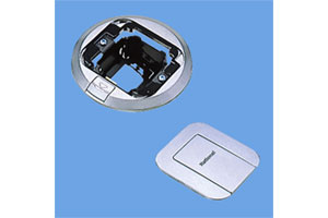 DU7109 パナソニック フロアコン(1コ用) ブランク 電源用取付金具付