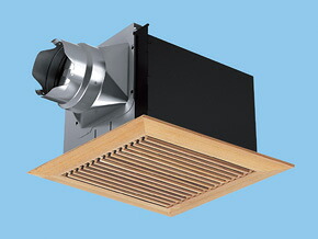 FY-24BQ7/15 パナソニック 煙検出器付上昇限度埋込形換気ファン(木製ルーバー)