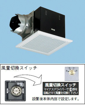 FY-27BKA7/47 パナソニック 上昇限度換気ファン(4段速調付、水漉し付ルーバー)
