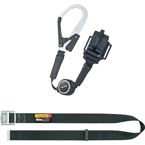 B1SLER-TL1BK タジマ 胴ベルト用 ER150縦型L1 スチールベルトLセット