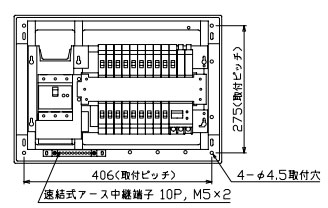 MAG310182IT2A3 テンパール工業 太陽光発電用分電盤(扉付、IH・エコキュート・電気温水器、18+2、100A)｜タロトデンキ