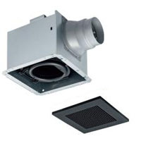 DVF-XT14D+DV-X14RV(K) 東芝 上昇限度換気ファン[風呂場・他](φ100用、強さ付、鋼板製) 換気扇・レンジフード-ビルトインキッチン家電-木材・建築資材・設備