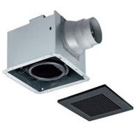 DVF-XT14DX+DV-X14RV(K) 東芝 天井換気扇[浴室・他](φ100用、強弱付、鋼板製、低騒音形)
