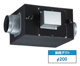 DVS-100SSUK 東芝 ストレートダクトファン(消音給気形)φ200用