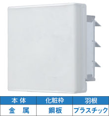 VFM-P25KMU 東芝 インテリア有圧換気扇(メッシュタイプ・羽根径25cm)｜タロトデンキ
