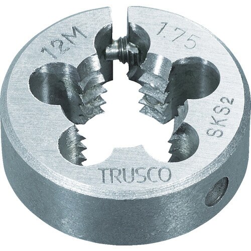 T75D-36X4.0 TRUSCO 丸ダイス型 並目 75径 M36X4.0(SKS) トラスコ中山