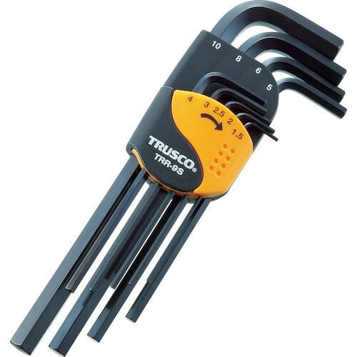 TRR-16S TRUSCO 六角棒レンチセット(標準タイプ)16本入 トラスコ中山
