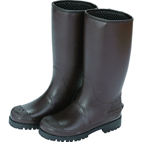 TR100MUBRM TRUSCO 防寒レインブーツ ブラウン M