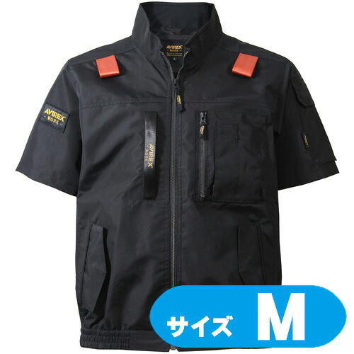 AV413491M クロ始祖 細工物半袖上衣 フォースブラック M