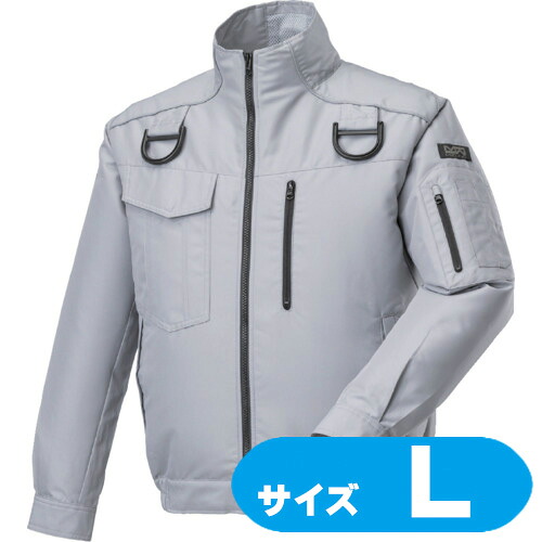F2JP018205L ミズノ エアリージャケットTOUGH馬具相応う アロイグレー L