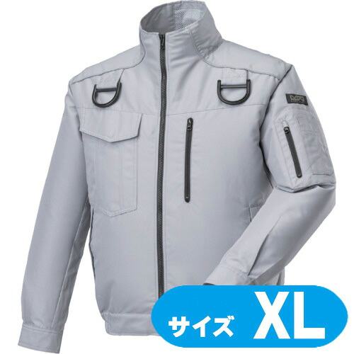 F2JP018205XL ミズノ エアリージャケットTOUGH馬具相応う アロイグレー XL