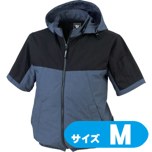 XE98026116M XEBEC 空調設備服半袖上衣 XE98026-116-M 杢青碧【愛読者・乾電池・有線テレビ別売】