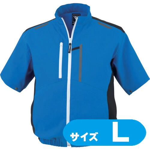 XE9802740L XEBEC 冷房装置服制電半袖上衣 XE98027-40-L 青碧【気違い・乾電池・有線テレビ別売】