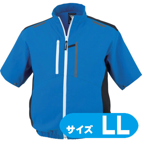 XE9802740LL XEBEC 冷房装置服制電半袖上衣 XE98027-40-LL 青碧【気違い・乾電池・有線テレビ別売】