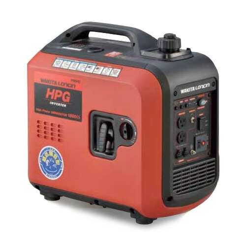 楽天市場】ワキタ 発電機 インバーター HPG1600i2 超低騒音型 MEIHO