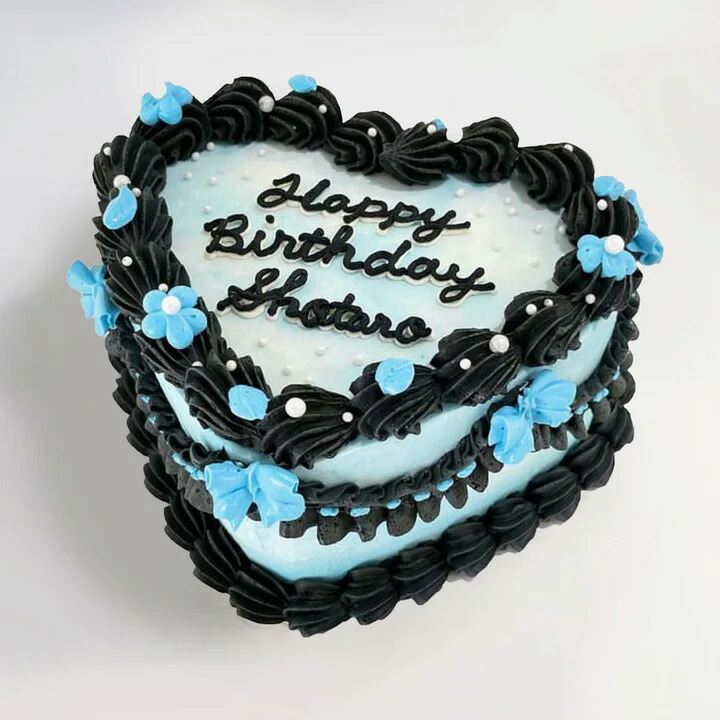 バースデーケーキ 誕生日ケーキ オーダーケーキ 韓国発 センイルケーキ 4号 2～3名様 結婚記念日 記念日 ケーキ ギフト 推しケーキ 推し活 韓国スイーツ かわいい 人気 バースデー プレゼント お取り寄せ スイーツ インスタ映え 女性