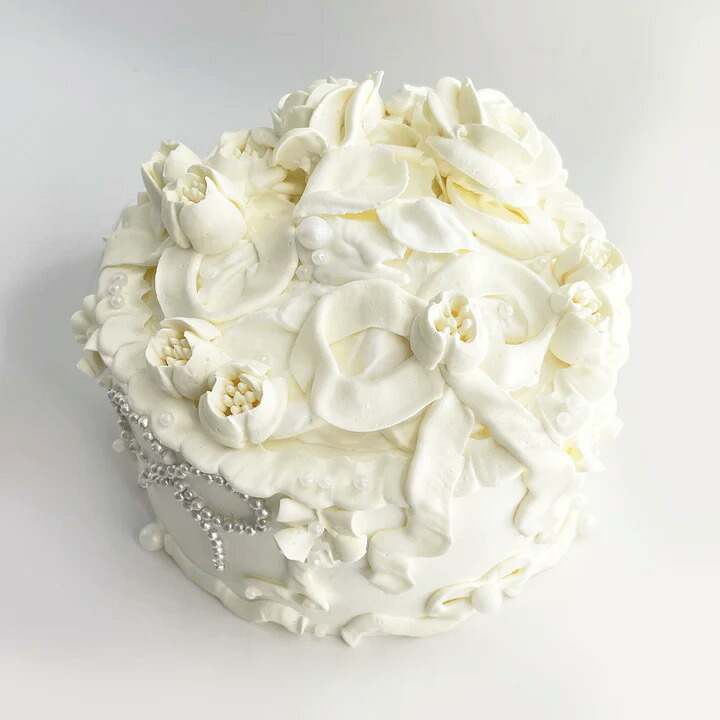 バースデーケーキ 誕生日ケーキ オーダーケーキ 韓国発 センイルケーキ 4号 2～3名様 結婚記念日 記念日 ケーキ ギフト 推しケーキ 推し活 韓国スイーツ かわいい 人気 バースデー プレゼント お取り寄せ スイーツ インスタ映え 女性