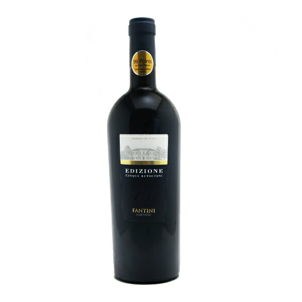 【よりどり６本以上、送料無料】 Farnese Edizione Cinque Autoctoni 750ml | ファルネーゼ エディツィオーネ チンクエ アウトークトニ アブルッツォ州 14.5度 赤ワイン モンテプルチャーノ プリミティーヴォ サンジョヴェーゼ ネグロアマーロ マルヴァジア ネーラ