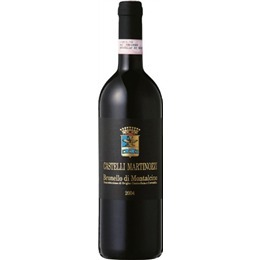 【よりどり６本以上、送料無料】 Castelli Martinozzi Brunello di Montalcino DOCG 750ml | カステッリ マルティノッツィ ブルネッロ ディ モンタルチーノ トスカーナ州 赤ワイン サンジョヴェーゼ 100％ モンタルチーノ地区で最も古い生産者の一つであるマルティノッツィ家