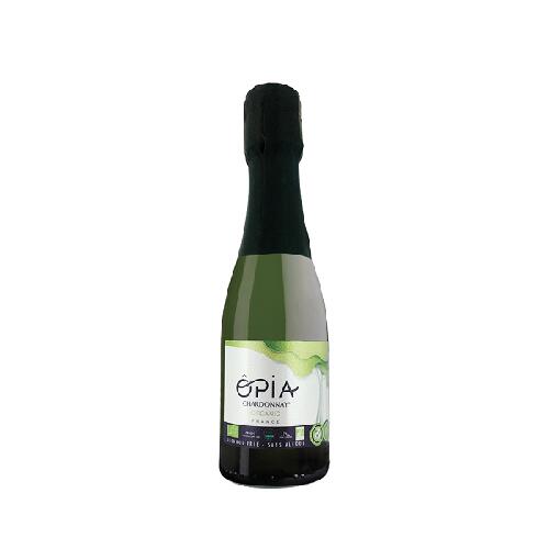 同梱不可 1ケース24本送料無料 1本あたり600円 ユーロリーフ Opia Chardonnay ノンアルコール Sparkling Sparkling 0ml オピア シャルドネ スパークリング フランス シャルドネ 有機認証 ハラール ユーロリーフ ビーガン ハラル ノンアルコール 白 ヴィーガン