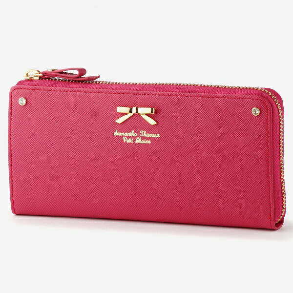 楽天市場 名入れ サマンサタバサ 財布 レディース 長財布 Samantha Thavasa L字ファスナー シンプル 薄い 女性 プレゼント ギフト ブランド 大人可愛い かわいい 可愛い おしゃれ 新品 正規品 プレゼント かわいい 通販 ワールドインポート 楽天市場店