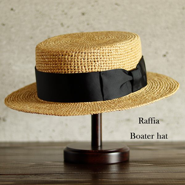 楽天市場 Boater Hat ラフィア カンカン帽 メンズ レディース 紳士 ブレードハット ストローハット カンカン帽子 ギフト プレゼント アウトドア レジャー おしゃれ 流行 かわいい 昭和レトロ 大正ロマン 柔らか素材 麦わら帽子 大きいサイズ カラー ナチュラル